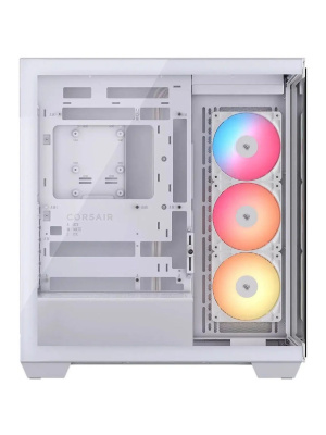 ������ Corsair 3500X RS-R ARGB, Midi-Tower, TG, 3x120mm ARGB, 2xUSB-A 3.2, 1xUSB 3.2 Type-C, E-ATX, ATX, mATX, mITX White