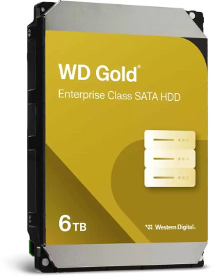 ������� ���� WD SATA-III 6TB WD6004FRYZ Desktop Gold 512E (7200rpm) 256Mb 3.5"