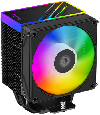 ����� ID-COOLING FROZN A400 ARGB LGA1700/1200/115X/AM5/AM4 (TDP 180W, PWM, 4 ����.������ ������� ��������, ARGB FAN 92mm) RET
