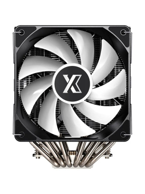 ����� XASTRA AX620 Basic ARGB LGA1851/1700/1200/115X/AM5/AM4 (Dual Tower, TDP 265W, 6 ����.������ 6�� , 2x PWM 120mm ARGB ,������ ��������� ) RET