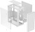 Корпус для ПК Case Ocypus Gamma C50 WH mATX white no PSU Корпус для ПК Case Ocypus Gamma C50 WH mATX white no PSU