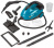 Пароочиститель Bort BDR-2300-R Пароочиститель Bort BDR-2300-R