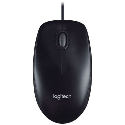 ���� ��������� Logitech M100 , 1000dpi, ���������� ������������, USB, ������ (910-006652)