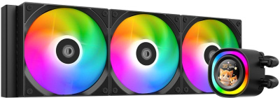 ������� �������� ���������� ID-Cooling FX360 LCD, LCD, 4-pin, ARGB, 120��, ������, retail