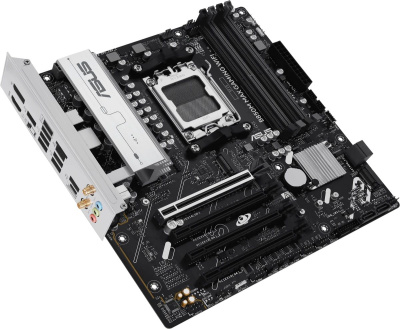 ����������� ����� Asus B850M MAX GAMING WIFI SocketAM5 AMD B850, mATX, Ret