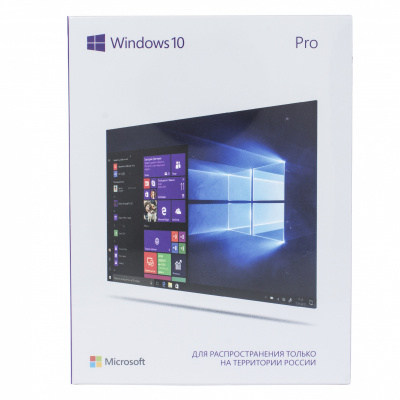 ����������� ����������� Microsoft Windows Pro 10 32-bit/64-bit Russian Russia Only USB P2
