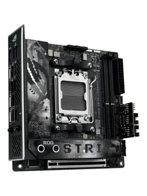 ����������� ����� ASUS ROG STRIX X870-I GAMING WIFI, AM5, X870, 2*DDR5, 2*SATA, 2*M.2, 4*USB 3.2, 3*USB 2.0, 2*USB4, Type-C, 2*PCIx16, HDMI, mIATX