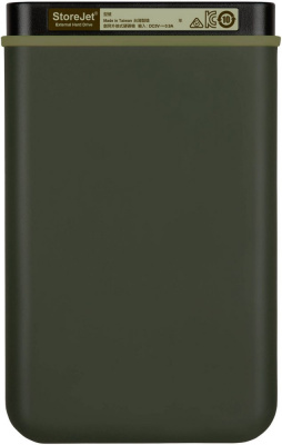 ������� ������� ���� 1Tb Transcend StoreJet 25M3 Military Green (TS1TSJ25M3G)