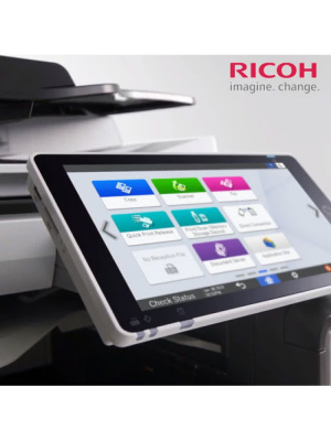 ��� Ricoh IM C3510, SRA3, 35ppm, ARDF100, 2x550-sheet cassettes, 100-sheet manual bypass, 8GB memory, 250GB SSD, Ethernet, USB 2.0, �������� �������� �������. (������������ ������ ��������� ���)