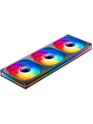 ���������� JONSBO ZA-420B (3 in 1) 140�140�28�� (PWM, ARGB LED, 700-1800��/���, ������) Retail