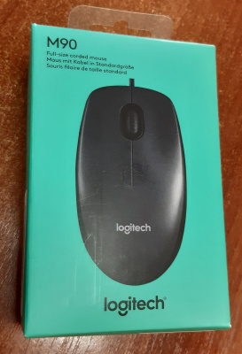 ���� Logitech M90 Grey USB Mouse (910-001794 / 910-001793)