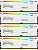 ������ �����������/ Kingston 128GB 5200MT/s DDR5 CL40 DIMM (Kit of 4) FURY Beast White RGB XMP (KF552C40BWAK4-128)