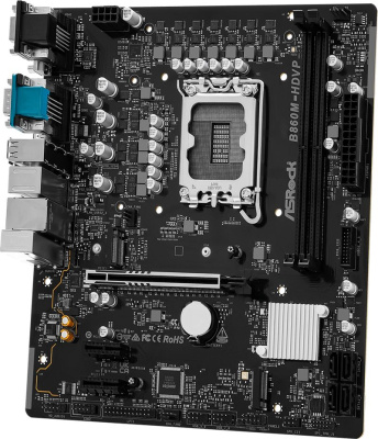 ����������� ����� ASRock B860M-HDVP, Socket LGA 1851, Intel B860, mATX, Ret