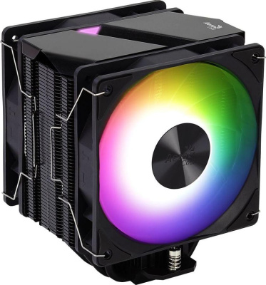 ���������� ����������(�����) Aerocool Rime 4 Dual Soc-AM5/AM4/1151/1200/2066/1700 4-pin Al 250W LED Ret