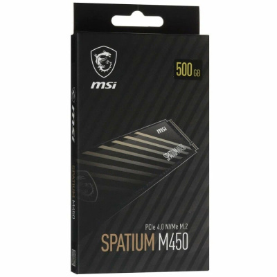 ������������� ���������� SSD MSI M.2 2280 500GB SPATIUM M450 V1 S78-440K380-P83