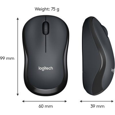 ���� ������������ Logitech M220 Silent Charcoal (910-004895)