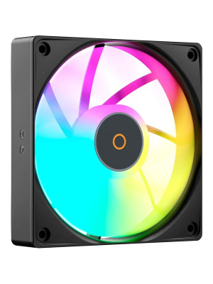 ����� Ocypus Delta A40 EX BK Digital, 120mm ARGB FAN, Top Display Panel, 4 HEAT PIPES, 4-PIN PWM, 500-1800 RPM, 29DBA, HYDRO BEARING, LGA115X/1200/1700/18XX, AM4/AM5