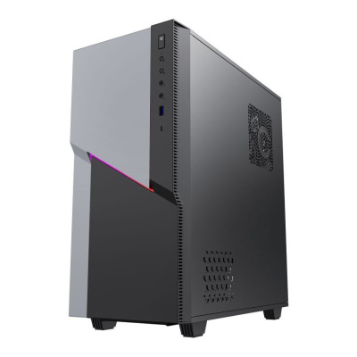 ������ Gamemax ZORRO COC BLACK ��� �� (Midi Tower, ������., 1�USB3.0, 1�USB Type-C, COC fan)
