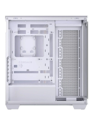 ������ Corsair 3500X, Midi-Tower, TG, no fan, 2xUSB-A 3.2, 1xUSB 3.2 Type-C, E-ATX, ATX, mATX, mITX White
