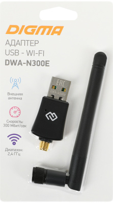 ������� ������� WiFi Digma DWA-N300E USB 2.0