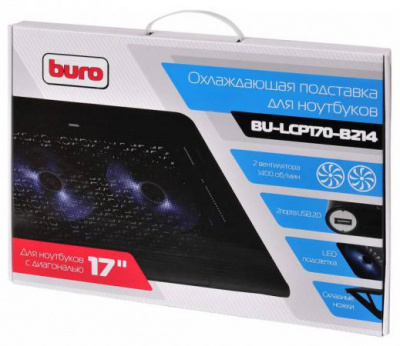 ��������� ��� �������� 17" Buro BU-LCP170-B214 ������/������� 1400��/��� 23db ������