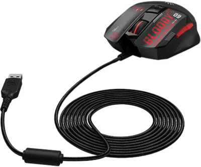 ���� A4Tech Bloody W60 Max Mini ������ ���������� (12000dpi) USB (9but)