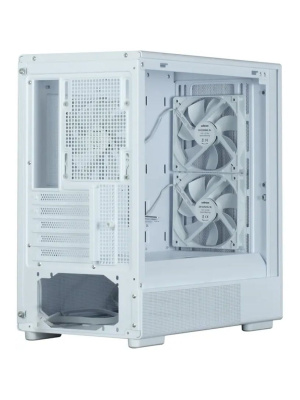 ������ ZALMAN P10 NAMU, MATX, WHITE, WINDOW, FRONT COVER WALNUT, 2x3.5", 3x2.5", 1xUSB TYPE-C, 1xUSB3.0, FRONT 2x120mm, REAR 1x120mm ARGB
