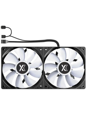 ������� �������� ���������� XASTRA LM240 ARGB BK LGA LGA1851/1700/1200/115X/AM5/AM4 ( 2x120 ARFB fan, TDP 265W, black) RET
