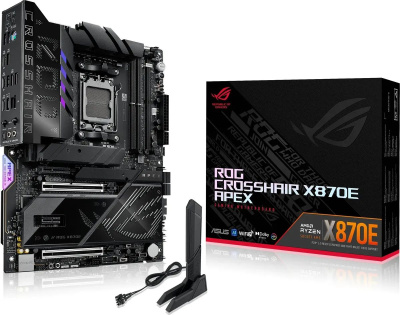 ����������� ����� ASUS ROG CROSSHAIR X870E APEX, SocketAM5, AMD X870E, ATX, Ret