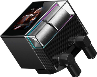 ������� �������� ���������� PcCooler DS360 Display ARGB Soc-AM5/AM4/1200/1700/1851 ������ 4-pin 39.8dB Al LCD 310W Ret (DS360-BKAWXY-GL)