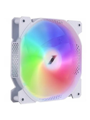 ���������� 1STPLAYER F1-PLUS White / 140mm FRGB 3pin 12V 900rpm 46.69cfm 21dBA / F1-PLUS-WH-3P / BULK