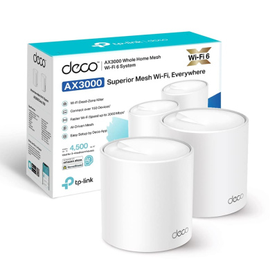 ��������� Mesh ������ Tp-link Deco X50(2-Pack) AX3000 10/100/1000BASE-TX