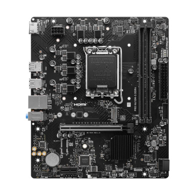 ����������� ����� MSI PRO H610M-S DDR4, LGA 1700, Intel H610, mATX, Ret