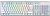 Клавиатура A4Tech Fstyler FS100 Neon механическая синий/белый USB for gamer LED (FS100) Клавиатура A4Tech Fstyler FS100 Neon механическая синий/белый USB for gamer LED (FS100)