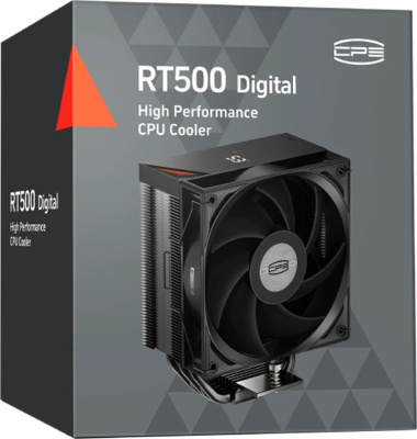 ����� ��� ���������� PCCooler RT500 Digital BK, LCD, 4-pin, 120��, ������, retail