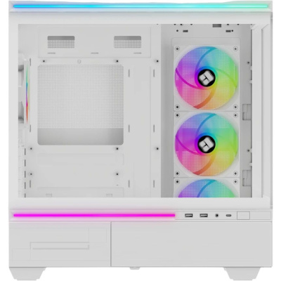������ Thermalright M10 White FAN4-C / TG / 4x120mm ARGB PWM Fans / USB TYPE-C / mATX  / TRTLM10WF4C