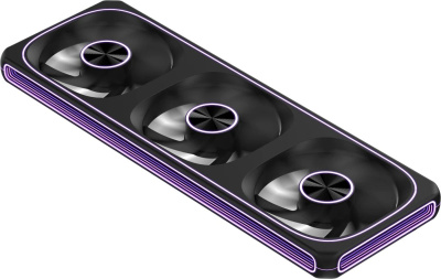 ���������� ��� ������� Formula Air Fusion 3 BK Reverse ARGB 4-pin (AIR FUSION 3 BK REVERSE) Ret