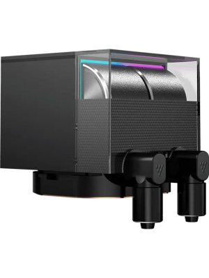 ������� ���������� PCCooler DS360 ARGB Display BK (310W, 360mm, LED, Black, ARGB/ Fans: 3x120mm, 90.56CFM, 39.8dBA, 2500RPM/ Pump height 65mm, 15dBA, 2600RPM, Rad thickness 27mm/ S: 1851, 1700, 1200, 115X, AM5, AM4)