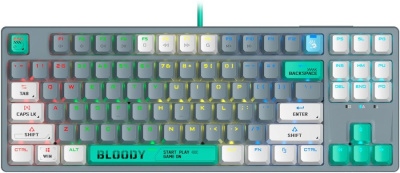 ���������� A4Tech Bloody S87 Energy ������������ ����� USB for gamer LED (S87 USB ENERGY ASH)