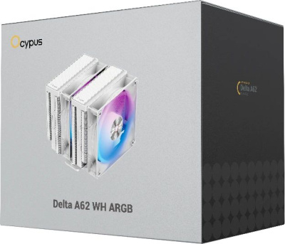 ����� ��� ���������� Ocypus Delta A62 WH ARGB White 260W/ All Intel/ AMD AM*/ 2 fans / Screws