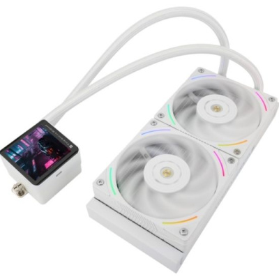 ������� ����������� ���������� Thermalright Frozen Vision 240 White, �������� 240 ��, 2150 ��/���, 27 ���, PWM, ����� (F-VISION-240-WH)