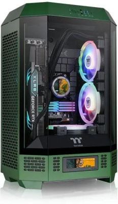 ������ Thermaltake The Tower 300 Racing Green ��� �� CA-1Y4-00SCWN-00