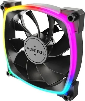 ���������� ��� ������� Montech RX120 Reverse ARGB 120�120x25 ������ 4-pin 27�� (RX120 PWM BLACK) Ret