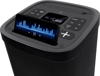 ��������� ������� 2.0 SVEN PS-950 ������ (2x80 W, IPx4, mini Jack, 2 � 6.35 �� Jack, USB, NFC, Bluetooth, FM, micro SD, ���, 2 x 4400 �A, LED ���������)