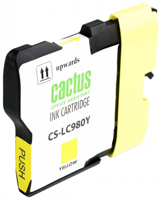 �������� �������� Cactus CS-LC980Y ������ ��� Brother DCP-145C/165C MFC-250C/290C (16ml)