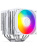 Кулер JONSBO CB80 White LGA1851/1700/1200/115X/AM5/AM4 (TDP 260W, PWM, 120mm ARGB LED Fan + 120mm Black Fan, 6 тепловых трубок, 4-pin, белый) Retail Кулер JONSBO CB80 White LGA1851/1700/1200/115X/AM5/AM4 (TDP 260W, PWM, 120mm ARGB LED Fan + 120mm Black Fan, 6 тепловых трубок, 4-pin, белый) Retail