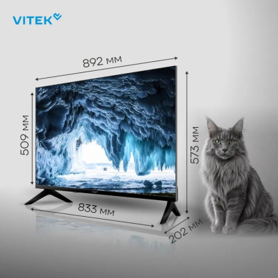 ��������� LED Vitek 40" VT-40FBB200 FHD 60Hz ������