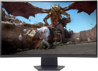 ������� LG 31.5" 32GS60QC-B ������ VA LED