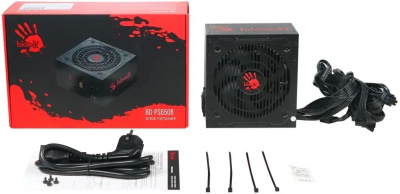���� ������� Bloody ATX 650W BD-PS650B 80+ bronze (20+4pin) APFC 120mm fan 6xSATA RTL