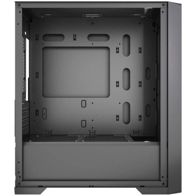 ������ Powercase ByteFlow Micro CP, Black, Non Window, W/O fans, ������, mATX  (CAMBCP-F0)